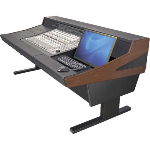 Argosy 90 Series Workstation Desk for Digidesign C|24 Controller with Two Monitor Inserts